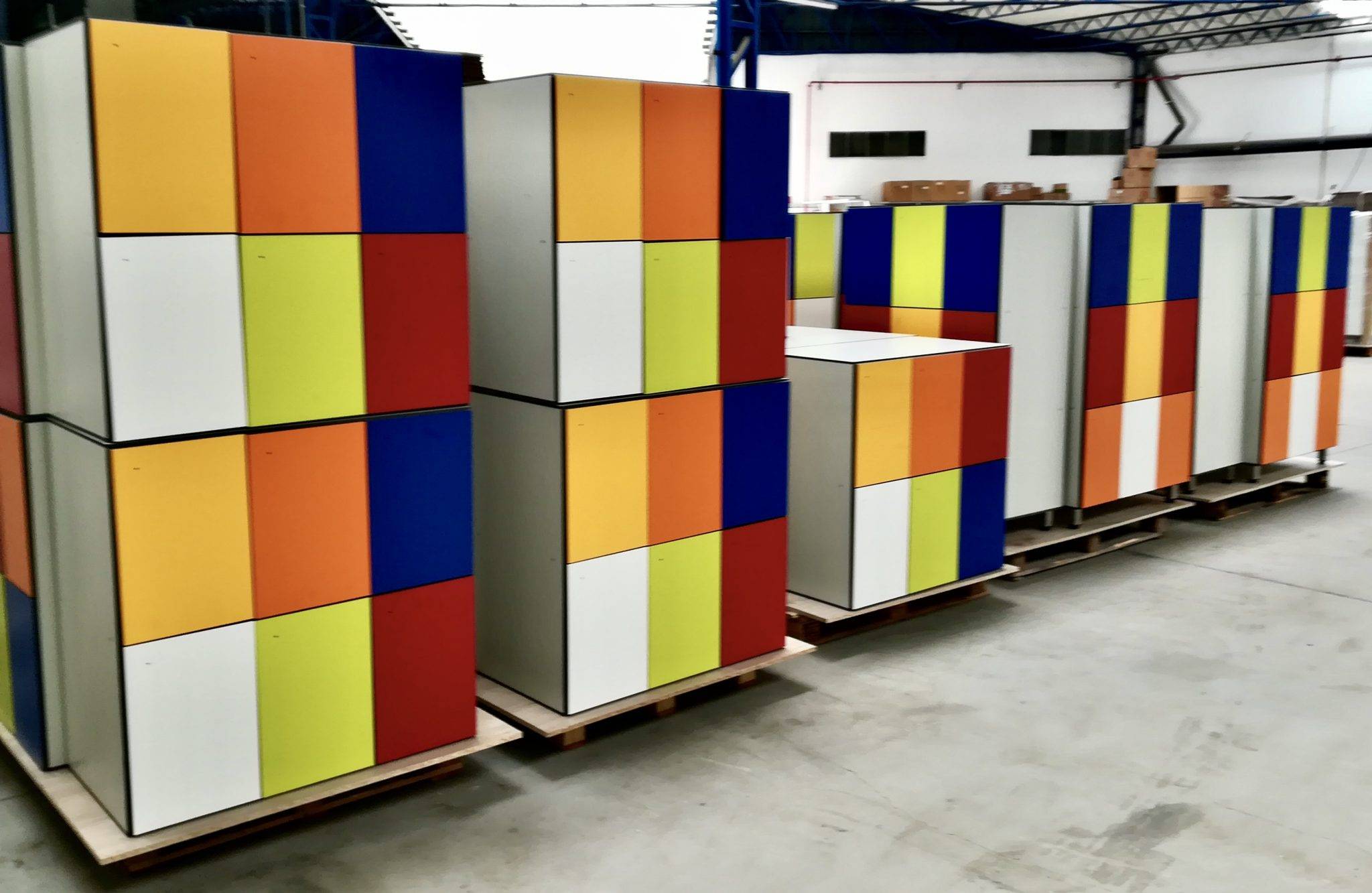 casier stratifié phénolique connectés RFID serrure intelligente